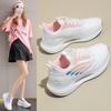 Damskor Vår Sportskor Studenter Flygande Nät Resa Casual Skor Andningsbara Sneakers