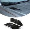 Car Hood Air Vent Cover Trim For Lexus LX600 ABS Silver Exterior Car Accessories