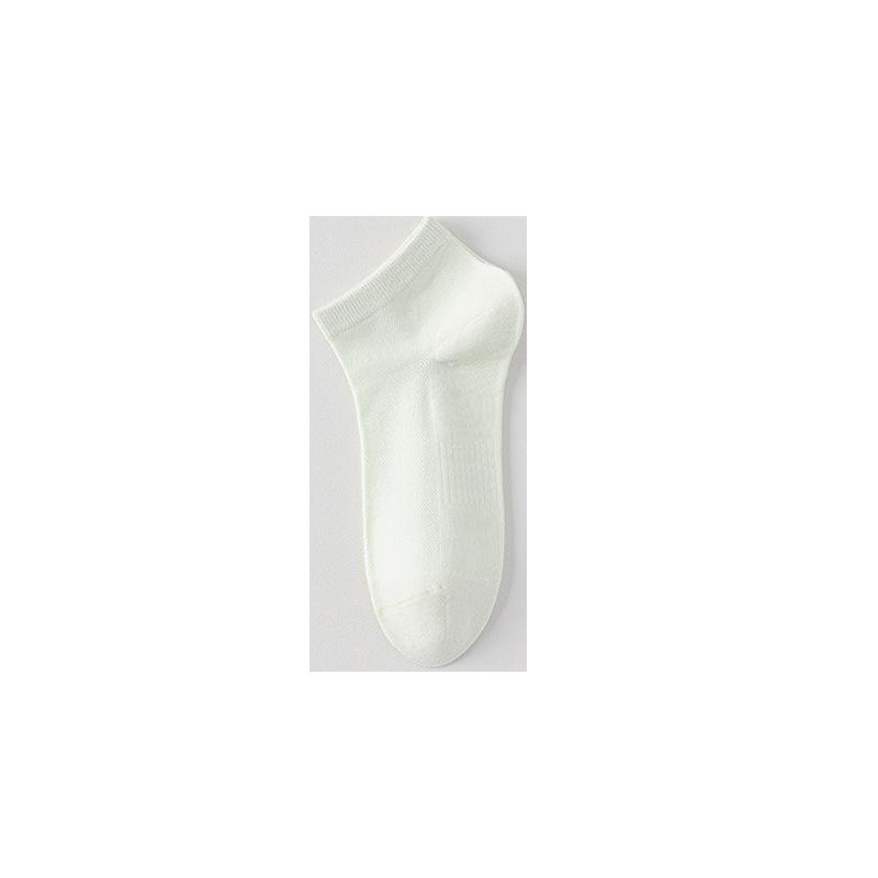 Ladies Spring and Summer New Cool Breathable Candy Color Boat Socks
