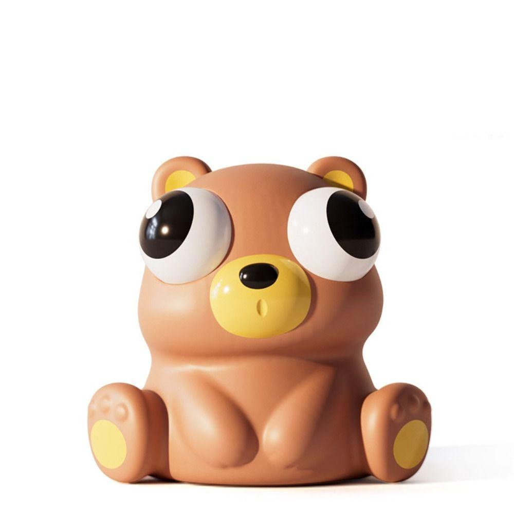 

Cartoon Animal Cartoon Fidget Toy TPR Pinch Decompression Toy Burst Eye Squeeze Toy Girl Toy