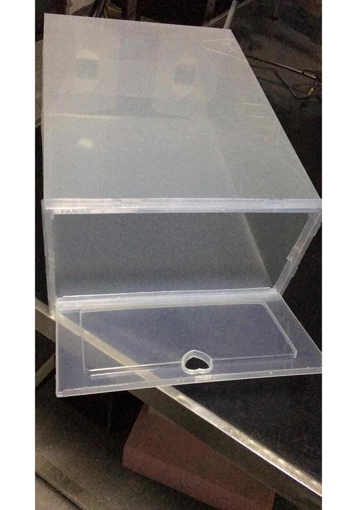 Stackable Japanese-Style Plastic Shoe Storage Box for Student Dormitories