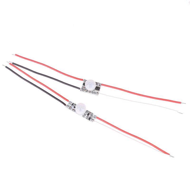 1 Stück PIR Infrarot Bewegungsmelder Schalter 5V-24V PIR Bewegungssensor DC Bewegungsmelder Timer Automatisch Ein Aus Für LED Streifen