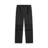 Li Ning Outdoor CF Wasserdicht Mehrere Taschen Gerade Beine Cargohose Herrenhose Schwarz AYKW109-3
