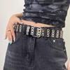 Women's Rivet Belt Fashion Casual Punk Style Pu Leather Waistband Personalized Waistband Decoration Accessory