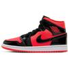 New 1 Mid Hot Punch Black Women's BQ6472-600
