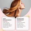 Hoegoa Hair Care Essence Smooth Glossy Hair Care Refreshing Non-Greasy Moisturizing Hair Portable Compact Essence