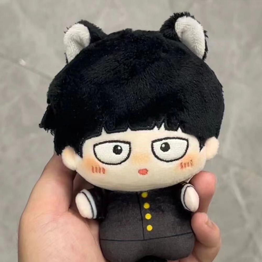 Păpușă de pluș anime Kageyama Shigeo corp de stea de mare mini jucărie de pluș pisică drăguță Reigen Arataka anime Breloc Pandantiv ornament cadouri 12cm