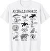 All Animals of The World - Vintage Funny Animal Meme Name T-Shirt