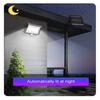 56led Solar Split Wall Lamp 3 Modes Motion Sensor Street Lights For Paths Courtyards Gardens Garages