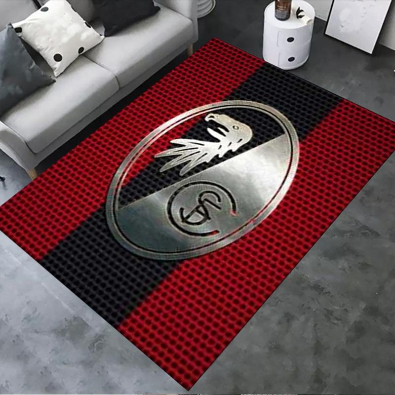 Nuovo Tappeto SC Freiburg 2025 per Soggiorno Camera da Letto Casa Decorazione Divano, Tappetino Antiscivolo per Giochi Bambini82