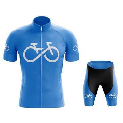 Mountain Bike Short-sleeved Straps Men's and Women's Summer Breathable Fast-drying Mountain Bike Suit 2026 Summer Breathable Suit Cycling Suit
