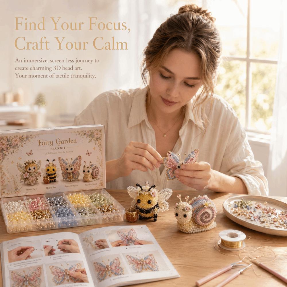 Forma di Animale 3D Kit di Animali con Perline Kit Artigianale con Perline Piccole Fai da Te Per Adulti e Bambini