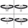 Korean Black Choker Necklace for Women - Fresh Clavicle Chain, Short Neckband Jewelry