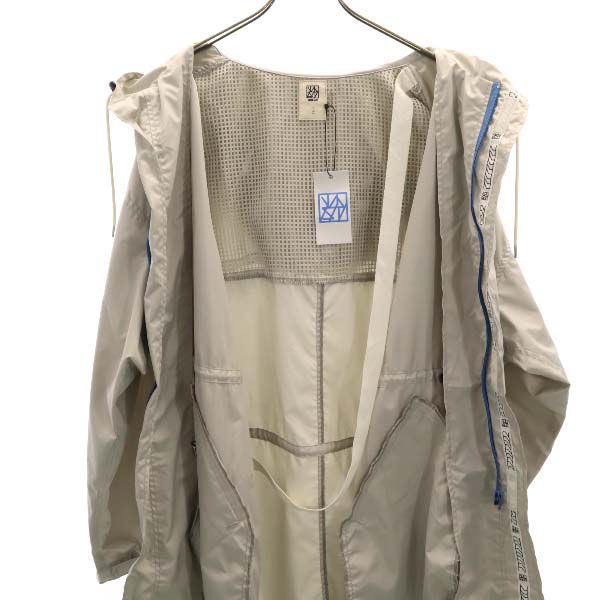 Brand new VAST222 18ss V181-01 RAIN COAT Made in Japan Raincoat Hood Gray Men's Used