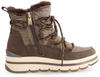 Boots Tom Tailor Faux Leather Textile Brown Lava