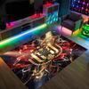 Anderlecht FC Design Crystal Velvet Carpet Cozy Non?Slip Printed Rug For Bedroom Living Room Entrance