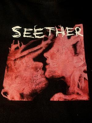 SEETHER Band T-shirt Black Unisex Cotton All Sizes YA1154 Unisex T-Shirt