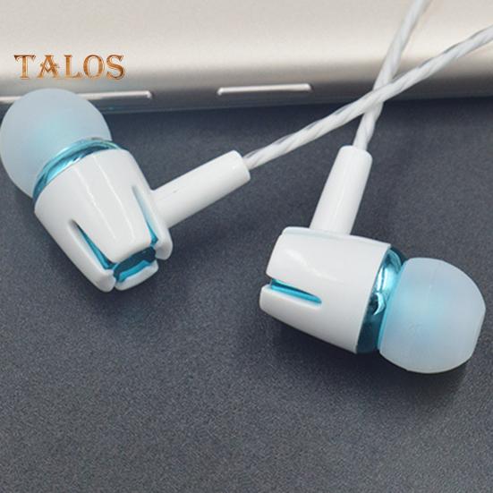 Wired Headphones Ergonomic In-Ear Design Noise-Cancelling Smart Wire Control Ultralight Universal High Clarity In-Ear Gaming Earphones