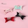 4Pcs Pet Hair Clip Love Faux Pearl Bow Decoration Small Puppy Cat Hair Clip Pet Hair Accessories for Daily Wear Photos