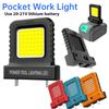 14W LED Camping Lantern Long-Lasting Strong Light 21V LED Mini Pocket Work Light Universal Auto Repair Spotlight Power Tools