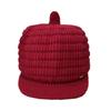 Women's Pointed Duckbill Beret - Fleece-Lined, Warm & Stylish Knitted Wool Hat