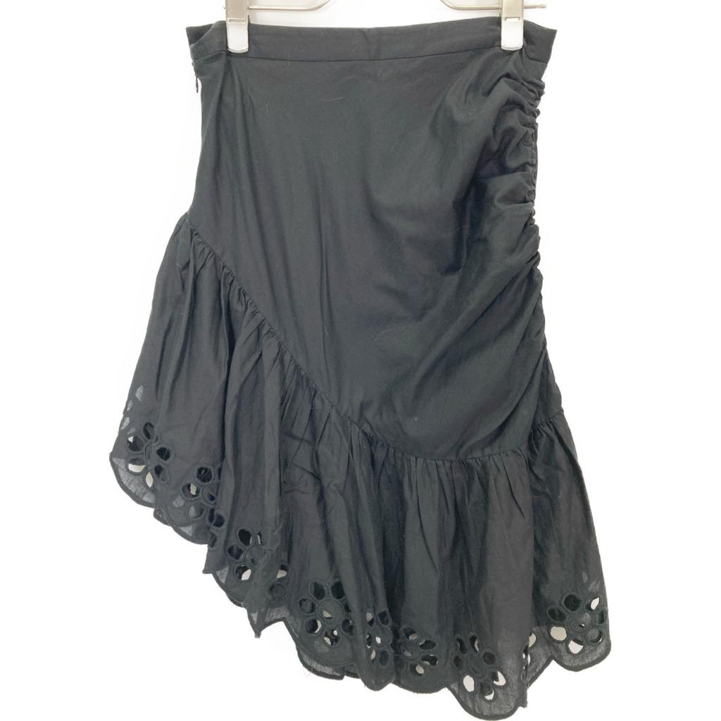 VivienneWestwoodRedLabel Black Bora Lace Camisole/Asymmetrical Skirt Set suit setup 2 blackUsed