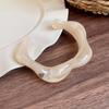 Stylish Acrylic Wide-Face Irregular Bracelet - High-End Design Niche Jewelry