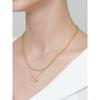 Urban Cubic Bar Layered Necklace Elbrnn163