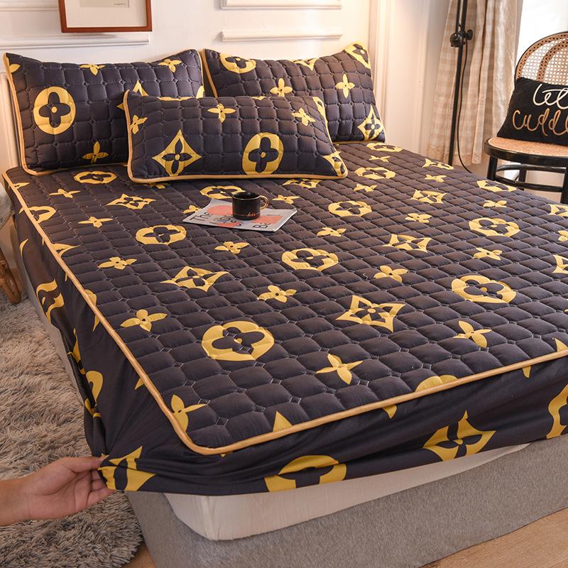 New Cartoon Mattress Cover Protector Soft Comfortable Breathable Printing Bedding Mattress Bed Cover Fitted Machine Washable