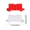 DIY Interlocking Race Adjustable Road Barriers for 1/14 To 1/28 Scale RC Models