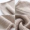 Plus Size Autumn Winter Long Sleeve Women Sweaters Pullovers Loose Oversized Sexy O-Neck Knitted Warm Sweater Woman Jumper
