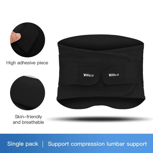 Sports Support Brace Professional Protection Breathable Flexible Lumbar Support for Adults Back Waist S