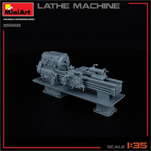 Miniart 1/35 Lathe Plastic Model MA35660