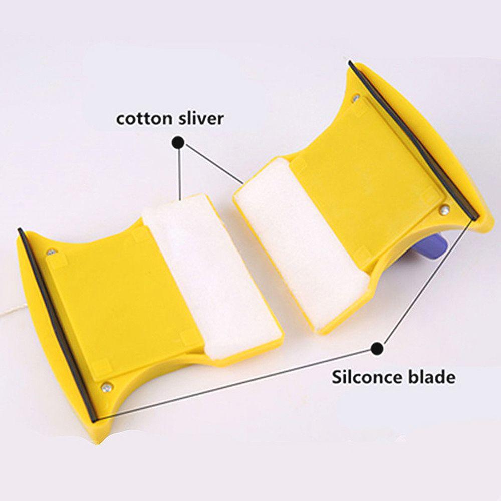 Safe Double Side Household Glass Cleaner Washing Wiper Cleaning Tools Window Brush