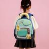 Tv Cat Letter Pattern Cartoon Toddler School Backpack With Spliced Design Color