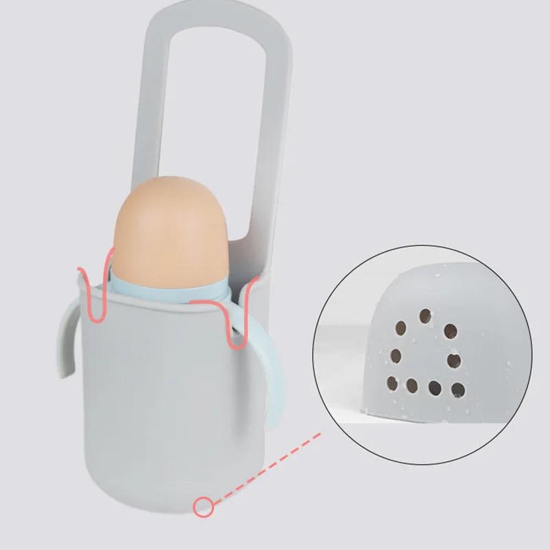 Soft Silicone Cup Holder for Baby Stroller Accessories Universal Flexible Pram Cart Bottle Holder Kids Bicycle Phone Holder