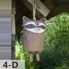Beautiful Rustic Animal Wind Chimes Resin Nordic Style Cute Wind Chimes Bell Room Garden Door Outdoor Yard Decor Crafts