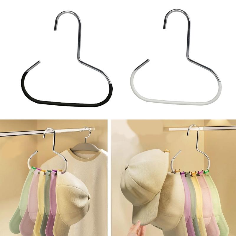 Multipurpose Metal Scarf and Belt Hangers for Wardrobe Nonslip Design for Efficient Organization of Accessories
