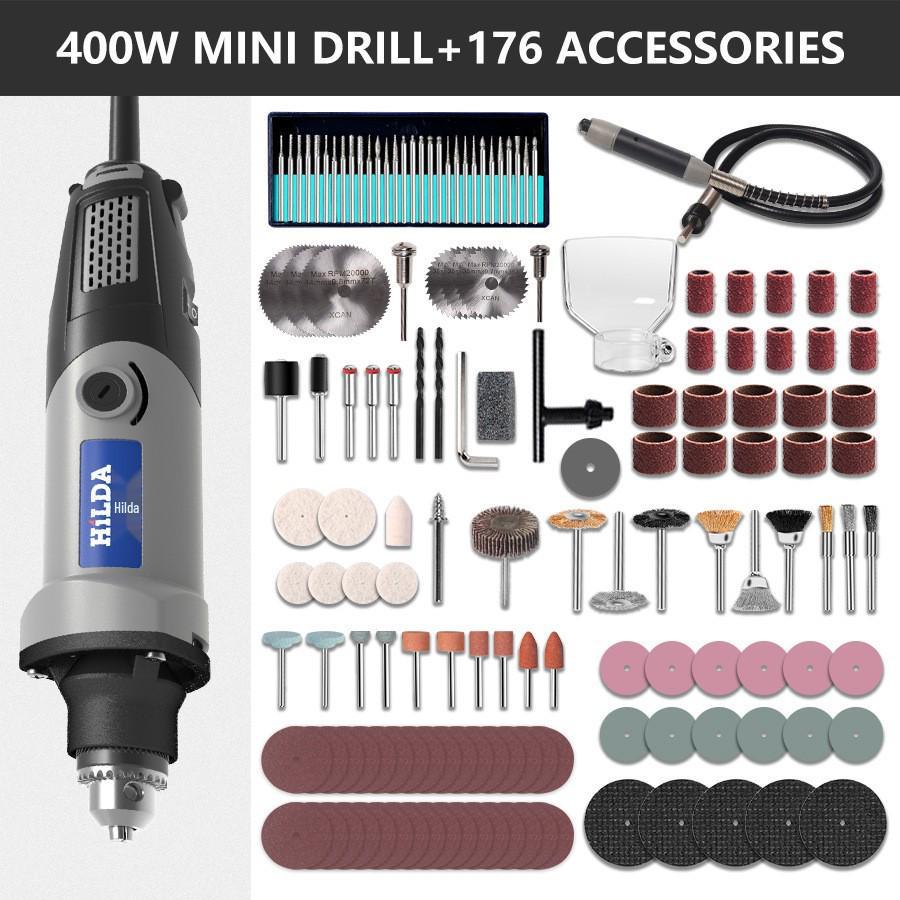 Compact Electric Variable-Speed Grinder & Engraver for Mold, Jade, and Polishing Tasks