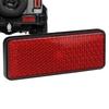 Motorcycle Reflector, Motorcycle Safety Reflector | Vista Motorcycle Tail Reflector | Night Visibility Safety,