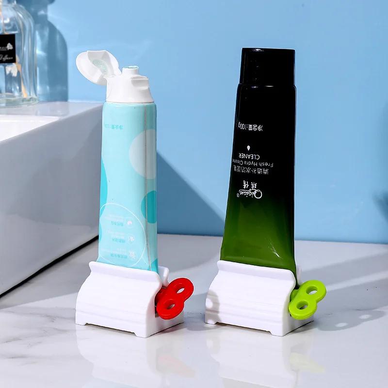 Οδοντόκρεμα Squeezer Θήκη οδοντόκρεμας Στοματική φροντίδα Εργαλεία μπάνιου Tube Cosmetics Press Facial Cleanser Rolling Squeezing Dispenser
