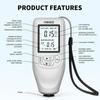 Paint Mil Thickness Meter Gauge Fe/NFe Automatic Detection LCD Display Automotive Paint Thickness Measurement With Ultra High
