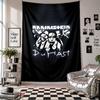Arazzo da parete Rammstein Decorazione per la casa Tessuto da appendere a parete per camera da letto Soggiorno Sfondo