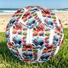 NFL Print Size 5 Soccer Ball, PU Wear Resistant Football for Match Training and Daily Practice, Birthday Gift for Soccer Fans
