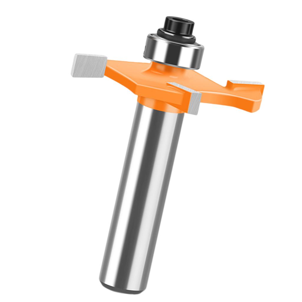 High Quality Router Bit Set for Wood Joinery 8mm Shank with Long Time Ball Bearing High Accuracy Milling Cutter
