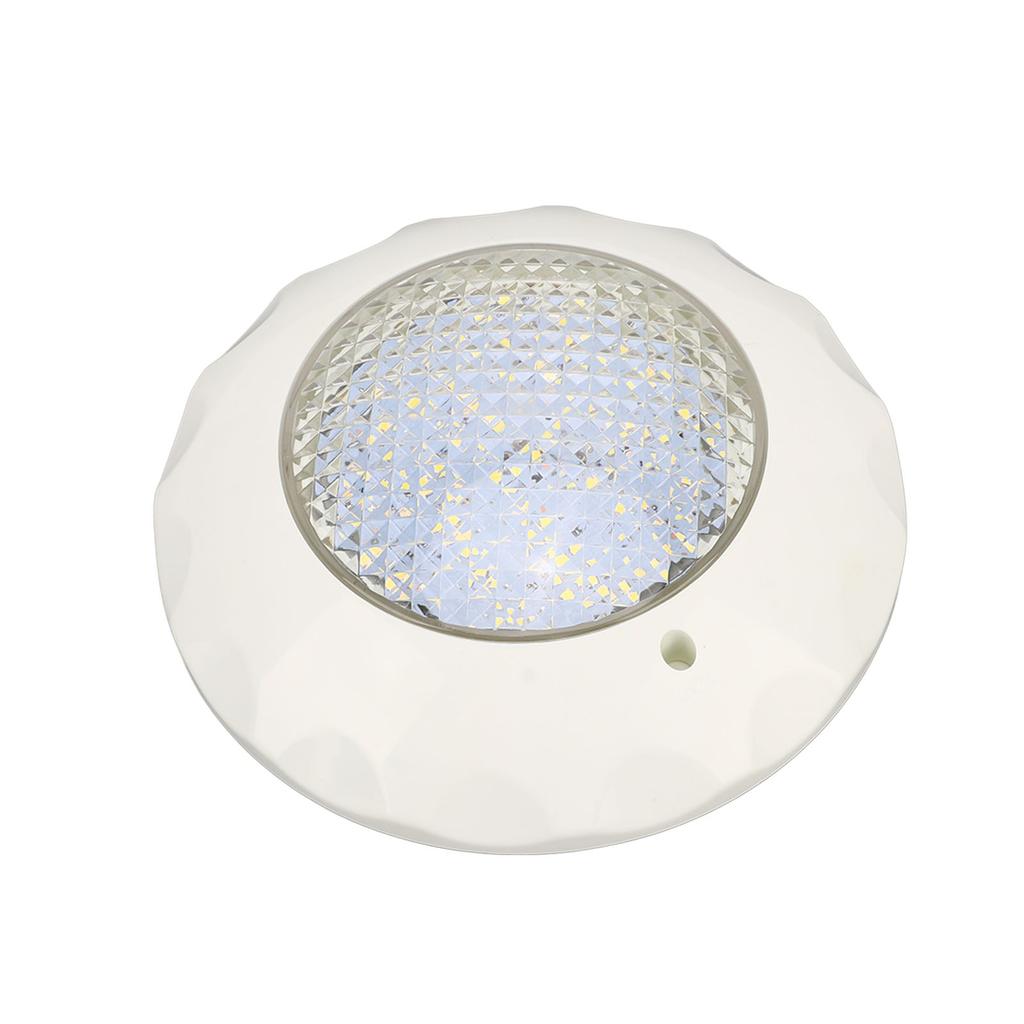 LED Pool Light IP68 Waterproof Underwater Pool Lamp with Wall Mounting Plate AC 12V 15W