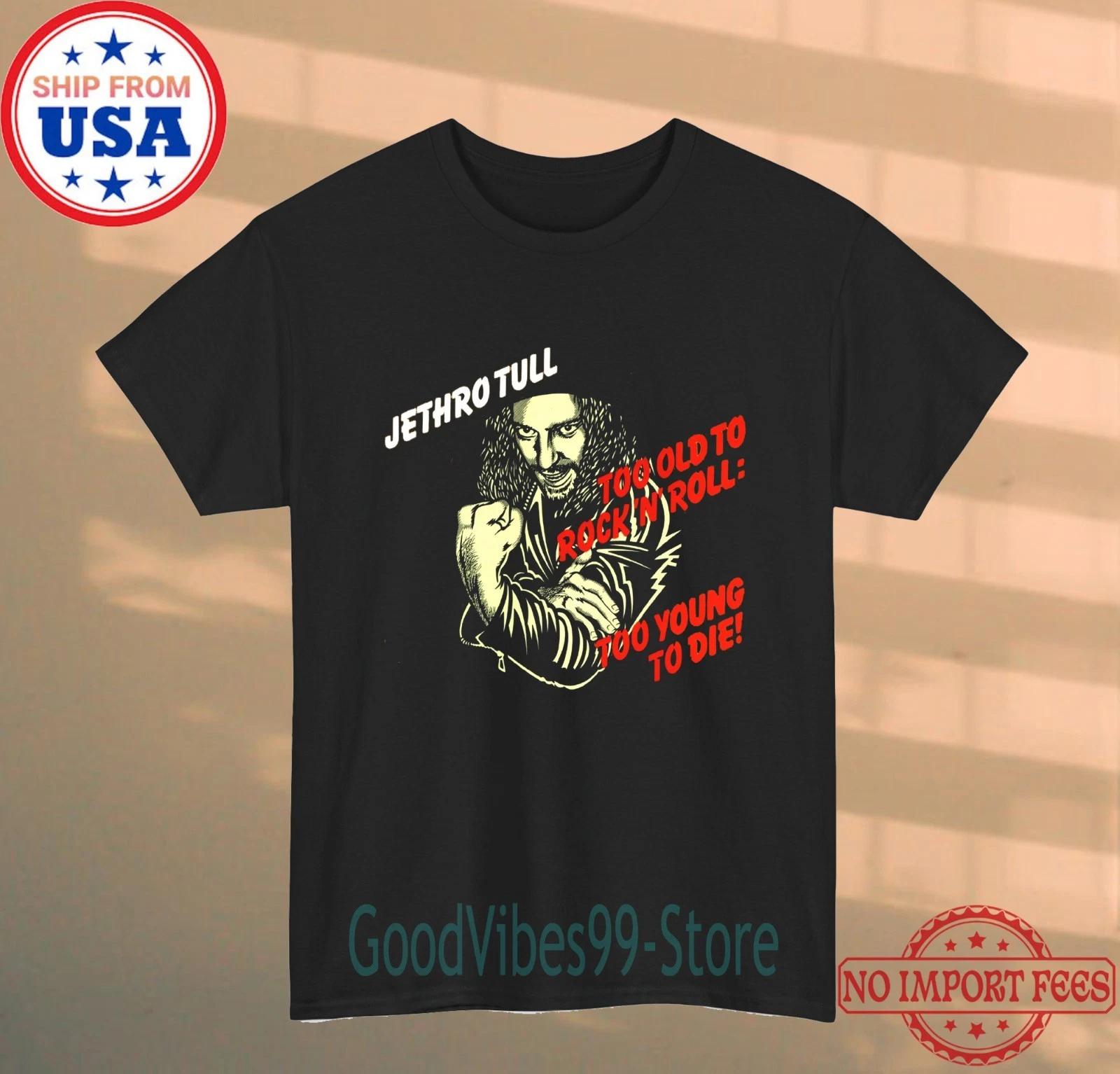 

Jethro Tull Men s Black Size S-5XL M