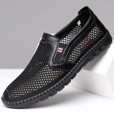 Scarpe Casual da Uomo Nuova Moda Estiva in Rete d'Aria Nuove Basse Leggere Traspiranti Scarpe da Passeggio Sneakers