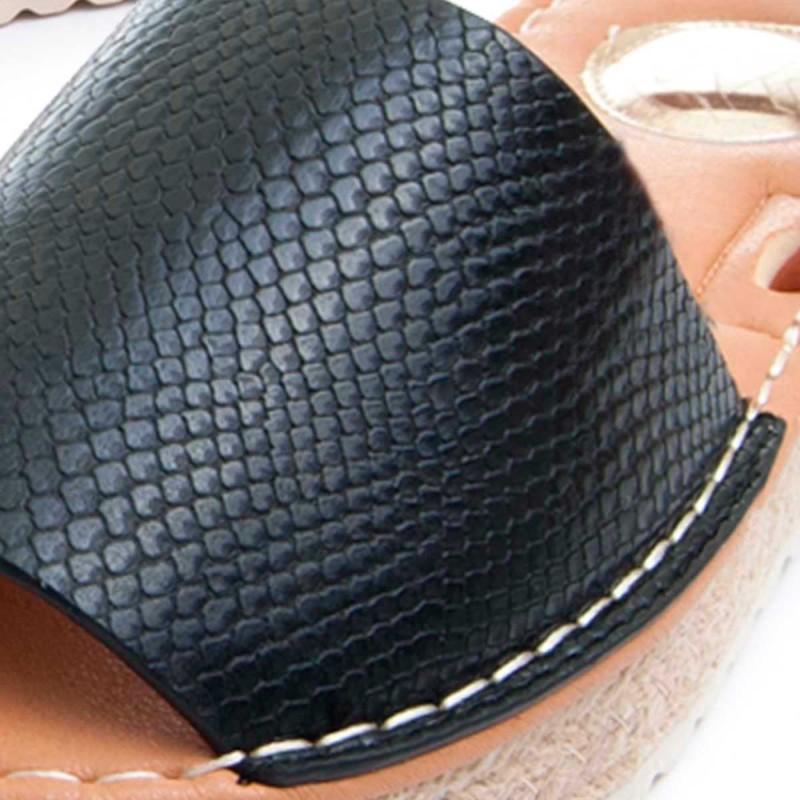 Sandalia Plataforma Para Mujer.  Montevita  Ibispl  85445