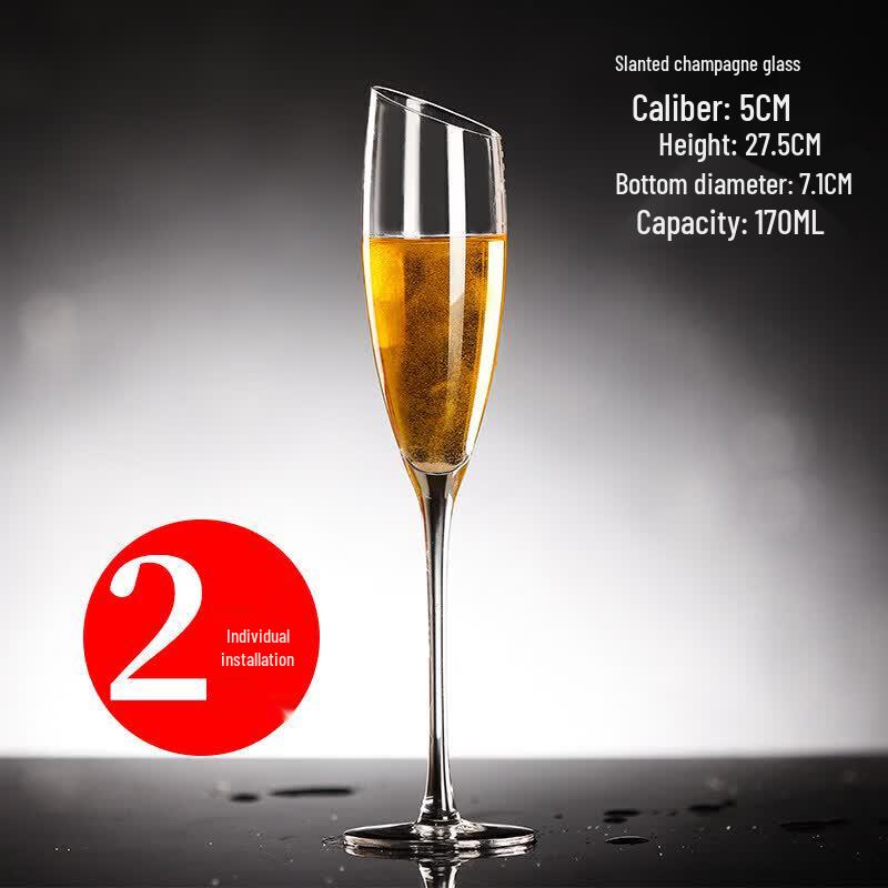 Star Crystal Champagne Flute Set